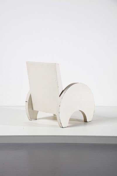 MANIFATTURA ITALIANA : Poltrona Dco razionalista  - Asta Asta 371 | DESIGN E ARTI DECORATIVE DEL NOVECENTO Online - Associazione Nazionale - Case d'Asta italiane