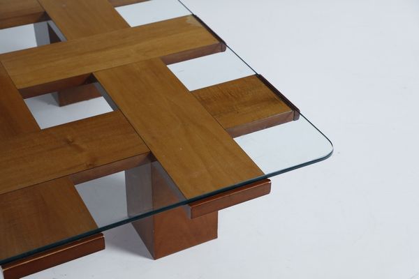 MANIFATTURA BRASILIANA : Tavolino da salotto  - Asta Asta 371 | DESIGN E ARTI DECORATIVE DEL NOVECENTO Online - Associazione Nazionale - Case d'Asta italiane