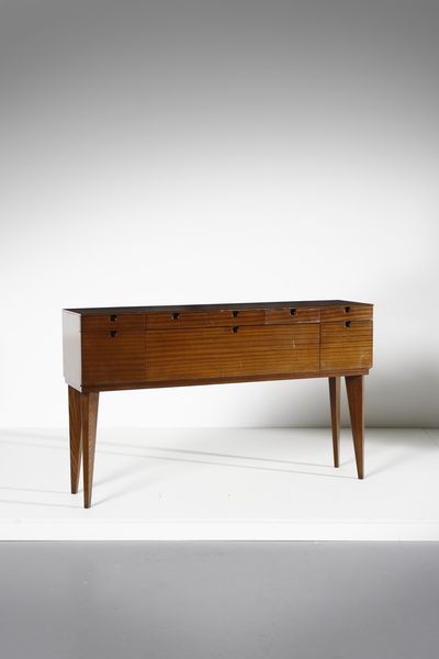 MANIFATTURA BRIANZOLA : Mobile da soggiorno  - Asta Asta 371 | DESIGN E ARTI DECORATIVE DEL NOVECENTO Online - Associazione Nazionale - Case d'Asta italiane