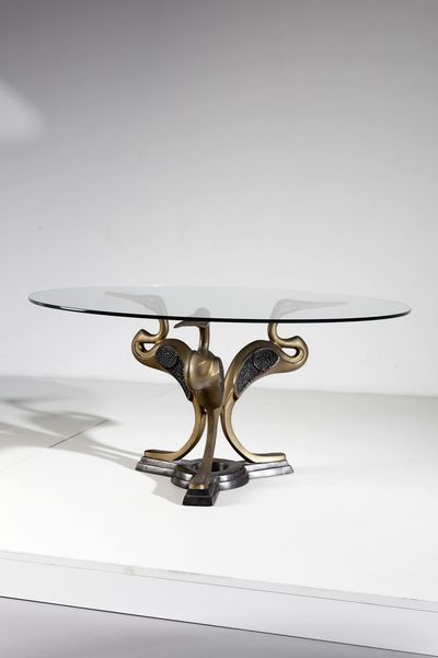 MANIFATTURA ITALIANA : Coppia di tavolini da salotto  - Asta Asta 371 | DESIGN E ARTI DECORATIVE DEL NOVECENTO Online - Associazione Nazionale - Case d'Asta italiane