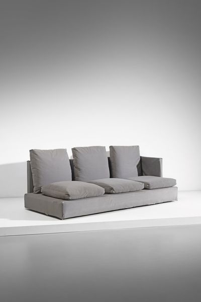 VIGANO' VITTORIANO (1919 - 1996) : Divano  - Asta Asta 371 | DESIGN E ARTI DECORATIVE DEL NOVECENTO Online - Associazione Nazionale - Case d'Asta italiane