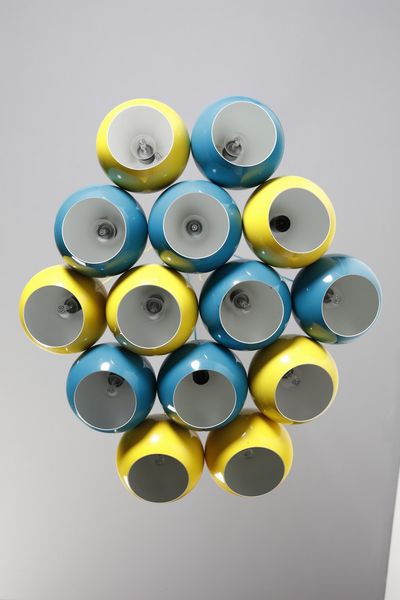 PANTON VERNER (1926 - 1998) : Lampada a sospensione per Tradition  - Asta Asta 371 | DESIGN E ARTI DECORATIVE DEL NOVECENTO Online - Associazione Nazionale - Case d'Asta italiane