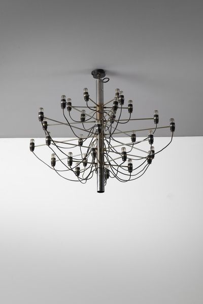 SARFATTI GINO (1912 - 1985) : Lampada a sospensione per Arteluce  - Asta Asta 371 | DESIGN E ARTI DECORATIVE DEL NOVECENTO Online - Associazione Nazionale - Case d'Asta italiane