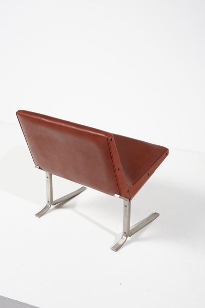 MOSCATELLI GIULIO (1917 - 1994) : Coppia di poltrone per Formanova  - Asta Asta 371 | DESIGN E ARTI DECORATIVE DEL NOVECENTO Online - Associazione Nazionale - Case d'Asta italiane