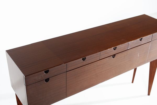 MANIFATTURA BRIANZOLA : Mobile da soggiorno  - Asta Asta 371 | DESIGN E ARTI DECORATIVE DEL NOVECENTO Online - Associazione Nazionale - Case d'Asta italiane