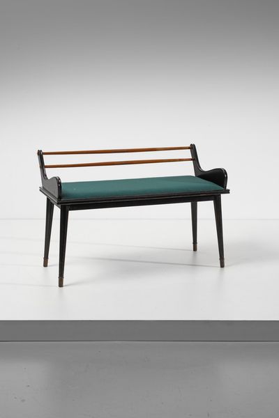 MANIFATTURA ITALIANA : Panchetta  - Asta Asta 371 | DESIGN E ARTI DECORATIVE DEL NOVECENTO Online - Associazione Nazionale - Case d'Asta italiane