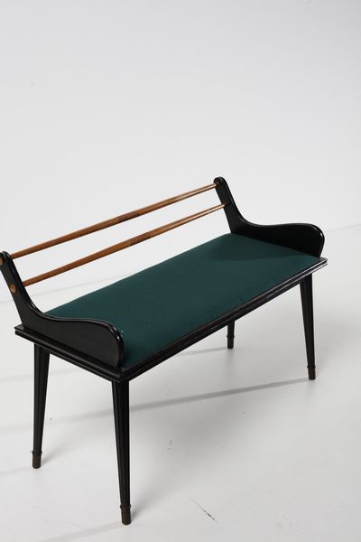 MANIFATTURA ITALIANA : Panchetta  - Asta Asta 371 | DESIGN E ARTI DECORATIVE DEL NOVECENTO Online - Associazione Nazionale - Case d'Asta italiane