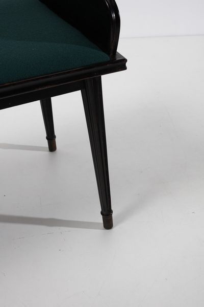 MANIFATTURA ITALIANA : Panchetta  - Asta Asta 371 | DESIGN E ARTI DECORATIVE DEL NOVECENTO Online - Associazione Nazionale - Case d'Asta italiane