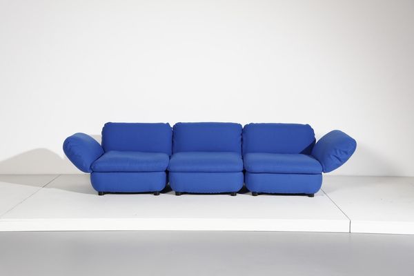 SPADOLINI PIERLUIGI (1922 - 2000) : Divano serie Delfa per Arflex  - Asta Asta 371 | DESIGN E ARTI DECORATIVE DEL NOVECENTO Online - Associazione Nazionale - Case d'Asta italiane