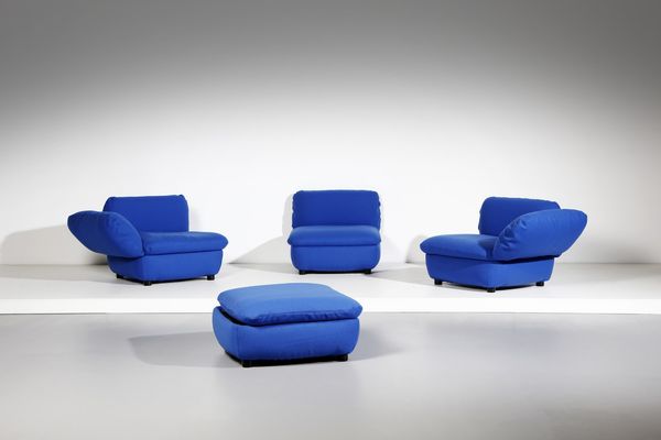 SPADOLINI PIERLUIGI (1922 - 2000) : Divano serie Delfa per Arflex  - Asta Asta 371 | DESIGN E ARTI DECORATIVE DEL NOVECENTO Online - Associazione Nazionale - Case d'Asta italiane