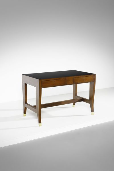 PONTI GIO (1891 - 1979) : Scrivania per Banca Nazionale del Lavoro  - Asta Asta 371 | DESIGN E ARTI DECORATIVE DEL NOVECENTO Online - Associazione Nazionale - Case d'Asta italiane