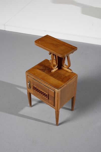 MANIFATTURA ITALIANA : Coppia di comodini  - Asta Asta 371 | DESIGN E ARTI DECORATIVE DEL NOVECENTO Online - Associazione Nazionale - Case d'Asta italiane