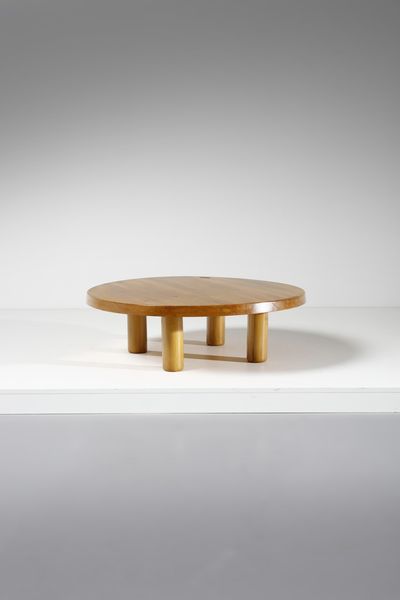 PERRIAND CHARLOTTE  (1903 - 1999) : nello stile di. Tavolino da salotto  - Asta Asta 371 | DESIGN E ARTI DECORATIVE DEL NOVECENTO Online - Associazione Nazionale - Case d'Asta italiane