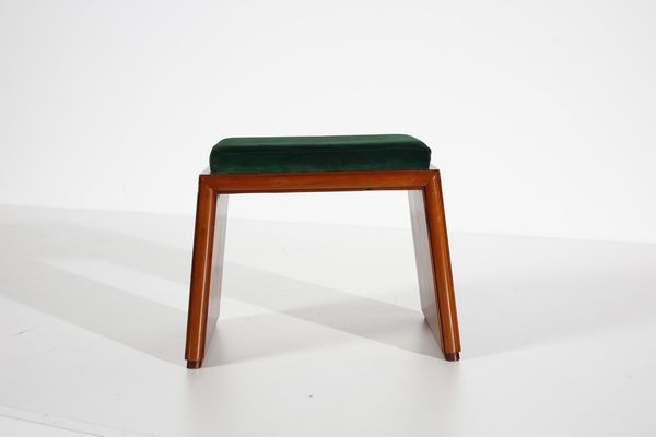 BORSANI OSVALDO (1911 - 1985) : attribuito. Coppia di sgabelli  - Asta Asta 371 | DESIGN E ARTI DECORATIVE DEL NOVECENTO Online - Associazione Nazionale - Case d'Asta italiane