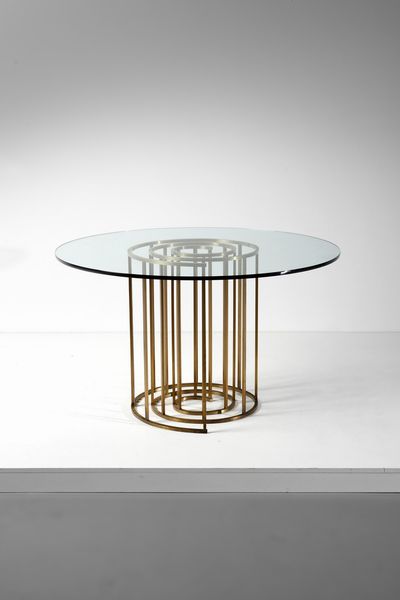 FRIGERIO LUCIANO (1928 - 1999) : Tavolo Vulcano per Frigerio Desio  - Asta Asta 371 | DESIGN E ARTI DECORATIVE DEL NOVECENTO Online - Associazione Nazionale - Case d'Asta italiane