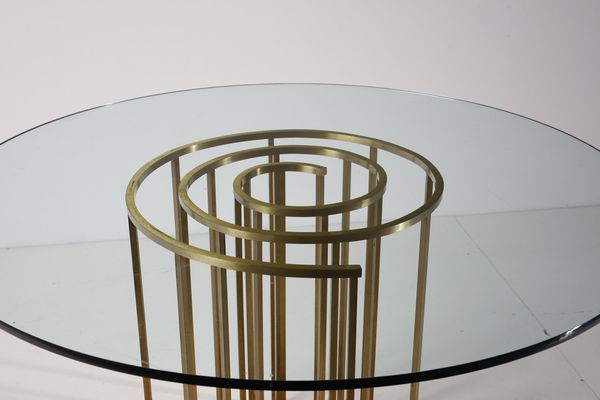 FRIGERIO LUCIANO (1928 - 1999) : Tavolo Vulcano per Frigerio Desio  - Asta Asta 371 | DESIGN E ARTI DECORATIVE DEL NOVECENTO Online - Associazione Nazionale - Case d'Asta italiane