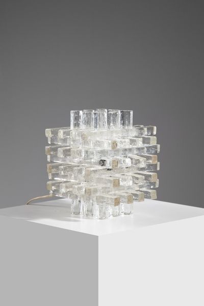 POLI ALBANO (n. 1935) : Lampada da tavolo per Poliarte  - Asta Asta 371 | DESIGN E ARTI DECORATIVE DEL NOVECENTO Online - Associazione Nazionale - Case d'Asta italiane