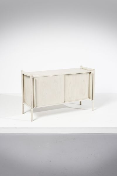 FUKUOH HIROZI : Credenza Archimede per Gavina  - Asta Asta 371 | DESIGN E ARTI DECORATIVE DEL NOVECENTO Online - Associazione Nazionale - Case d'Asta italiane