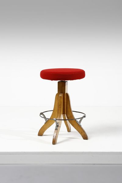 MANIFATTURA ITALIANA : Sgabello  - Asta Asta 371 | DESIGN E ARTI DECORATIVE DEL NOVECENTO Online - Associazione Nazionale - Case d'Asta italiane