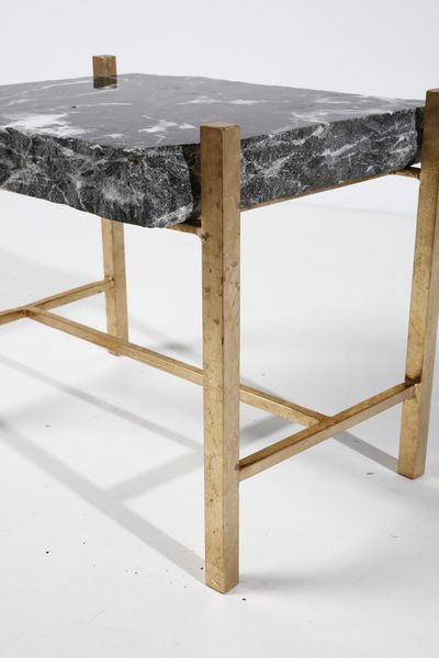 MANIFATTURA FRANCESE : Coppia di tavolini da salotto  - Asta Asta 371 | DESIGN E ARTI DECORATIVE DEL NOVECENTO Online - Associazione Nazionale - Case d'Asta italiane