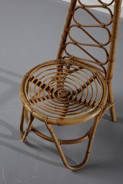 MANIFATTURA ITALIANA : Coppia di sedie  - Asta Asta 371 | DESIGN E ARTI DECORATIVE DEL NOVECENTO Online - Associazione Nazionale - Case d'Asta italiane