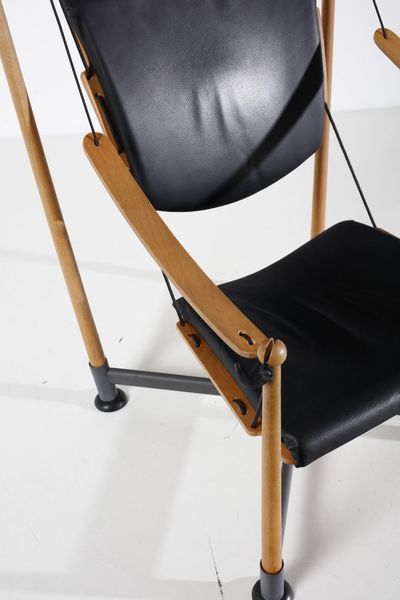 OPSVIK PETER (n. 1939) : Sedia Reflex 2 per Naturellement  - Asta Asta 371 | DESIGN E ARTI DECORATIVE DEL NOVECENTO Online - Associazione Nazionale - Case d'Asta italiane