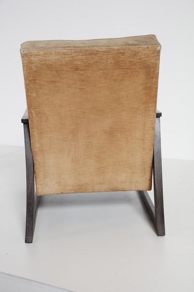 KOZMA LAJOS (1884 - 1948) : attribuito. Coppia di poltrone  - Asta Asta 371 | DESIGN E ARTI DECORATIVE DEL NOVECENTO Online - Associazione Nazionale - Case d'Asta italiane