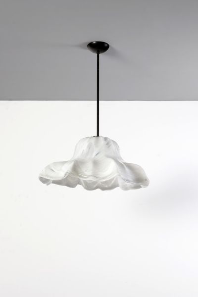 ZUCCHERI TONI (1937 - 2008) : Lampada a sospensione Ninfea per Venini  - Asta Asta 371 | DESIGN E ARTI DECORATIVE DEL NOVECENTO Online - Associazione Nazionale - Case d'Asta italiane