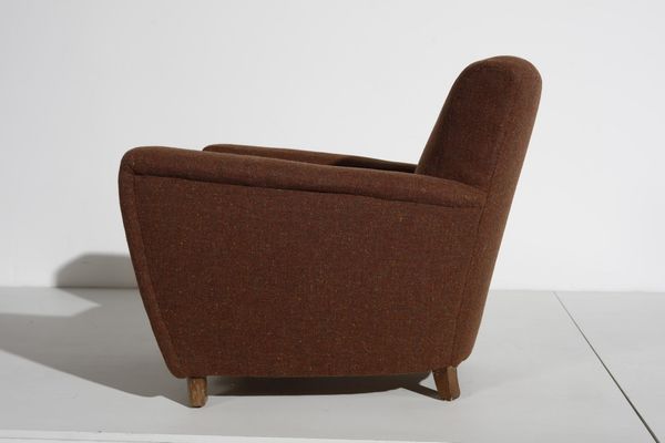 ULRICH GUGLIELMO (1904 - 1977) : attribuito. Coppia di poltrone  - Asta Asta 371 | DESIGN E ARTI DECORATIVE DEL NOVECENTO Online - Associazione Nazionale - Case d'Asta italiane