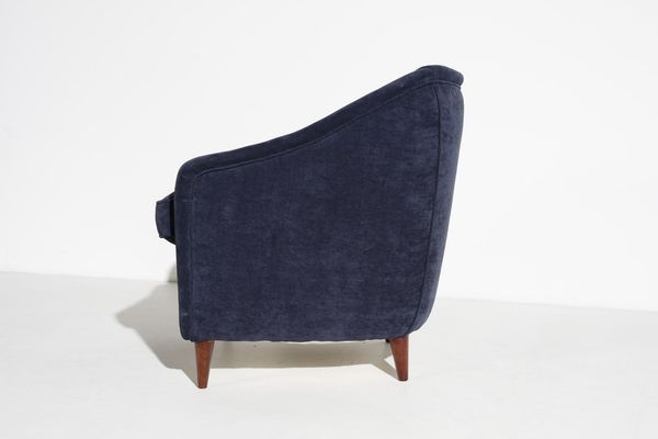 PONTI GIO (1891 - 1979) : attribuito. Coppia di poltrone per Casa e Giardino  - Asta Asta 371 | DESIGN E ARTI DECORATIVE DEL NOVECENTO Online - Associazione Nazionale - Case d'Asta italiane