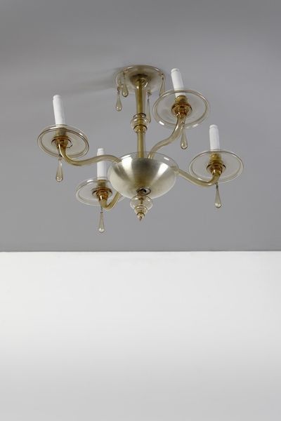 FRATELLI TOSO : Lampada a sospensione  - Asta Asta 371 | DESIGN E ARTI DECORATIVE DEL NOVECENTO Online - Associazione Nazionale - Case d'Asta italiane