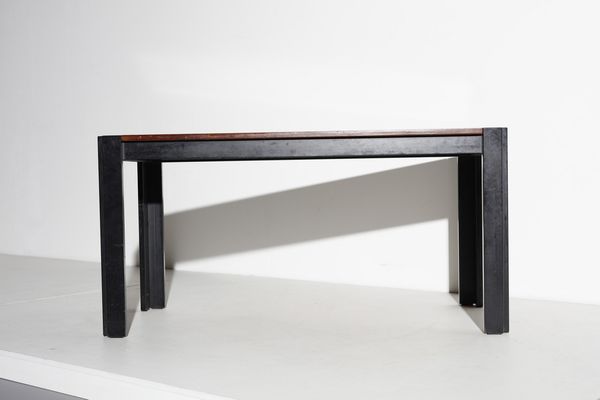 MASSIRONI MANFREDO (1937 - 2011) : Tavolo da pranzo per Nikol  - Asta Asta 371 | DESIGN E ARTI DECORATIVE DEL NOVECENTO Online - Associazione Nazionale - Case d'Asta italiane