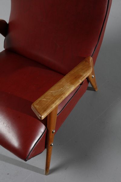 MANIFATTURA ITALIANA : Coppia di poltrone  - Asta Asta 371 | DESIGN E ARTI DECORATIVE DEL NOVECENTO Online - Associazione Nazionale - Case d'Asta italiane