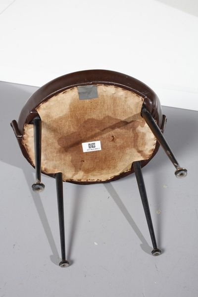 LENZI : Coppia di sedie  - Asta Asta 371 | DESIGN E ARTI DECORATIVE DEL NOVECENTO Online - Associazione Nazionale - Case d'Asta italiane