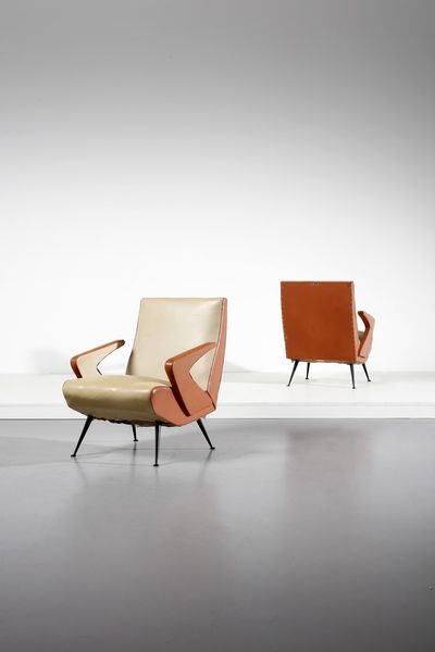 SIA BOLOGNA : Coppia di poltrone  - Asta Asta 371 | DESIGN E ARTI DECORATIVE DEL NOVECENTO Online - Associazione Nazionale - Case d'Asta italiane