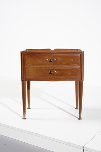 MANIFATTURA ITALIANA : Coppia di comodini  - Asta Asta 371 | DESIGN E ARTI DECORATIVE DEL NOVECENTO Online - Associazione Nazionale - Case d'Asta italiane