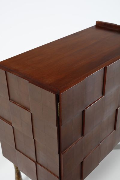 EVANS PAUL (1931 - 1987) : nello stile di. Mobiletto da soggiorno  - Asta Asta 371 | DESIGN E ARTI DECORATIVE DEL NOVECENTO Online - Associazione Nazionale - Case d'Asta italiane