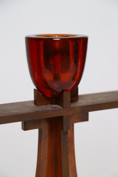 MANIFATTURA FRANCESE : Coppia di candelabri  - Asta Asta 371 | DESIGN E ARTI DECORATIVE DEL NOVECENTO Online - Associazione Nazionale - Case d'Asta italiane