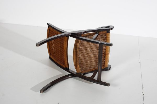 PONTI GIO (1891 - 1979) : Coppia di sedie Ninfea per Reguitti  - Asta Asta 371 | DESIGN E ARTI DECORATIVE DEL NOVECENTO Online - Associazione Nazionale - Case d'Asta italiane