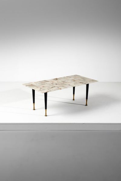 MANIFATTURA ITALIANA : Tavolino da salotto  - Asta Asta 371 | DESIGN E ARTI DECORATIVE DEL NOVECENTO Online - Associazione Nazionale - Case d'Asta italiane