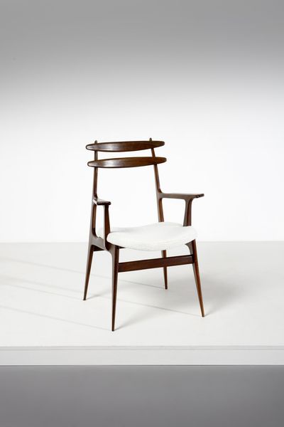 GIORDANO FORTI : attribuito. Poltroncina  - Asta Asta 371 | DESIGN E ARTI DECORATIVE DEL NOVECENTO Online - Associazione Nazionale - Case d'Asta italiane
