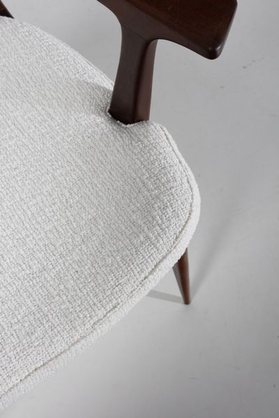 GIORDANO FORTI : attribuito. Poltroncina  - Asta Asta 371 | DESIGN E ARTI DECORATIVE DEL NOVECENTO Online - Associazione Nazionale - Case d'Asta italiane