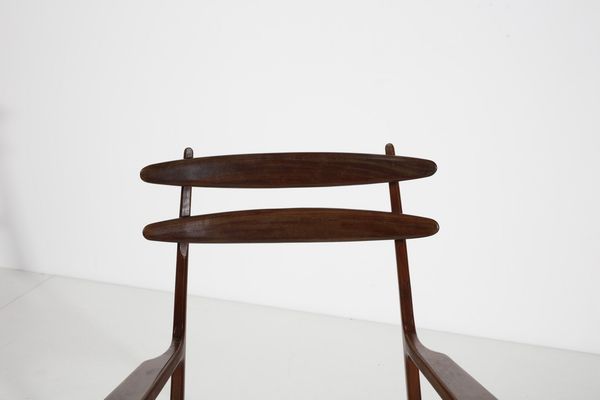 GIORDANO FORTI : attribuito. Poltroncina  - Asta Asta 371 | DESIGN E ARTI DECORATIVE DEL NOVECENTO Online - Associazione Nazionale - Case d'Asta italiane