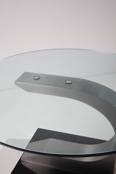 RIZZO WILLY (1928 - 2013) : Tavolo per Mario Sabot  - Asta Asta 371 | DESIGN E ARTI DECORATIVE DEL NOVECENTO Online - Associazione Nazionale - Case d'Asta italiane