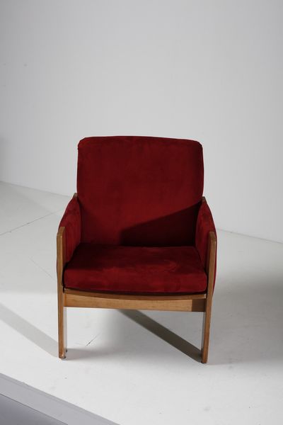 SCARPA AFRA (1937 -2011) & TOBIA (n. 1935) : Poltrona 917 per Cassina  - Asta Asta 371 | DESIGN E ARTI DECORATIVE DEL NOVECENTO Online - Associazione Nazionale - Case d'Asta italiane