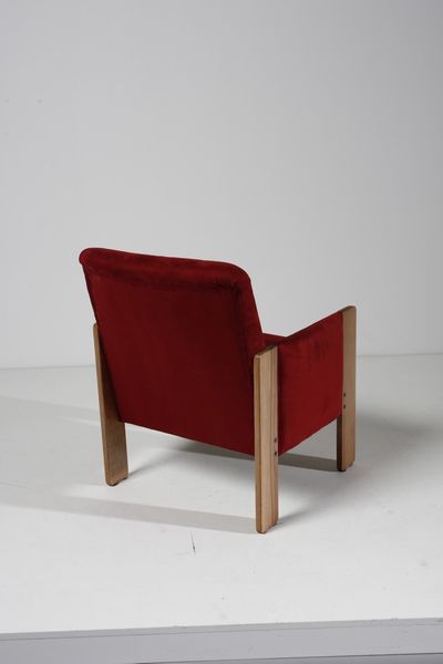 SCARPA AFRA (1937 -2011) & TOBIA (n. 1935) : Poltrona 917 per Cassina  - Asta Asta 371 | DESIGN E ARTI DECORATIVE DEL NOVECENTO Online - Associazione Nazionale - Case d'Asta italiane