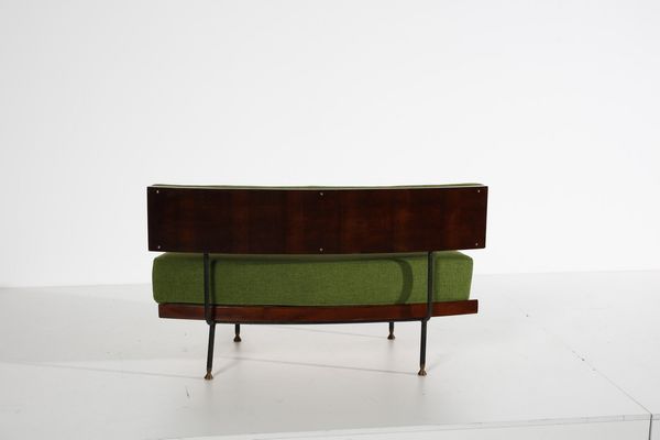 GIAMPIERO VITELLI & TITINA AMMANNATI : Divanetto per Giuseppe Rossi di Albizzate  - Asta Asta 371 | DESIGN E ARTI DECORATIVE DEL NOVECENTO Online - Associazione Nazionale - Case d'Asta italiane
