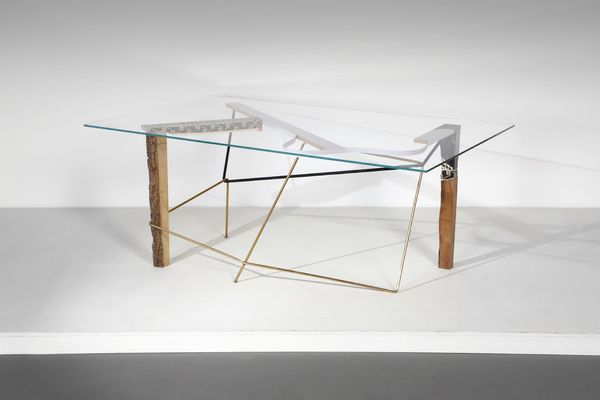 PILLANT MORDECAI : Tavolo Culmine, pezzo unico  - Asta Asta 371 | DESIGN E ARTI DECORATIVE DEL NOVECENTO Online - Associazione Nazionale - Case d'Asta italiane