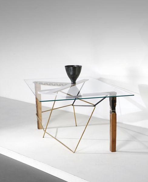 PILLANT MORDECAI : Tavolo Culmine, pezzo unico  - Asta Asta 371 | DESIGN E ARTI DECORATIVE DEL NOVECENTO Online - Associazione Nazionale - Case d'Asta italiane