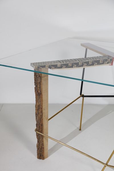 PILLANT MORDECAI : Tavolo Culmine, pezzo unico  - Asta Asta 371 | DESIGN E ARTI DECORATIVE DEL NOVECENTO Online - Associazione Nazionale - Case d'Asta italiane